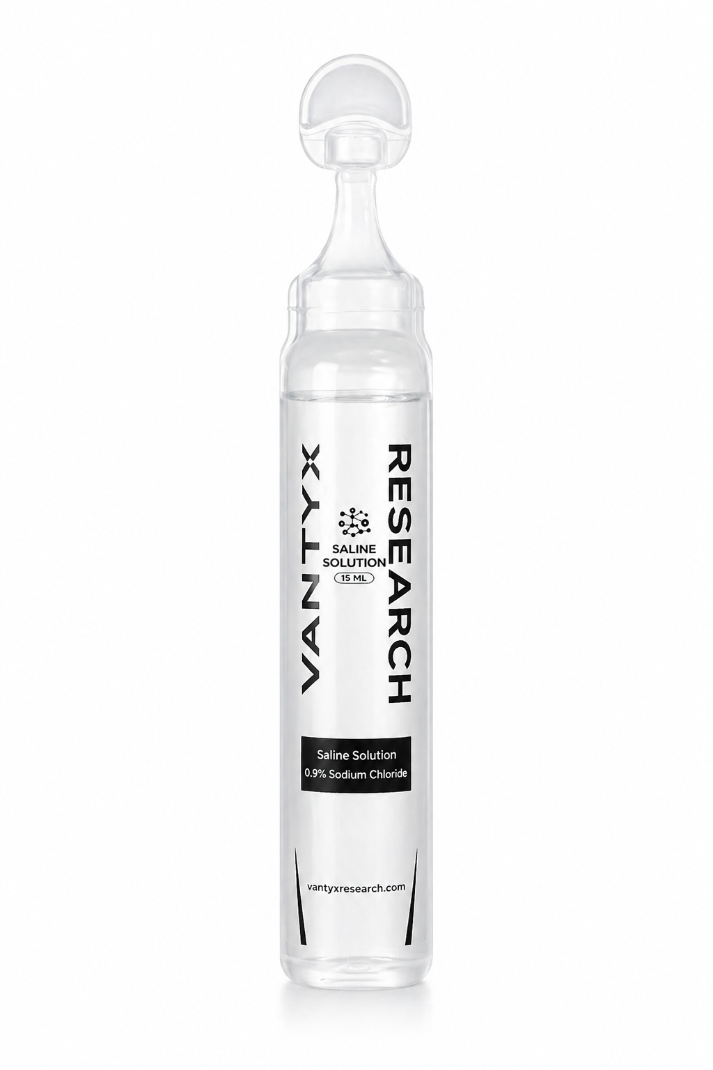 Saline Solution 0.9% Sodium Chloride 15ml – Single-Use Ampoules (25 Pack)