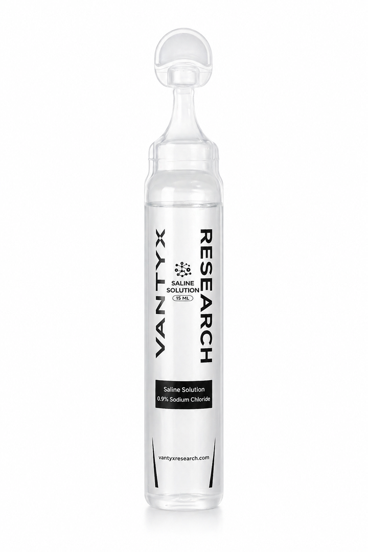 Saline Solution 0.9% Sodium Chloride 15ml – Single-Use Ampoules (25 Pack)