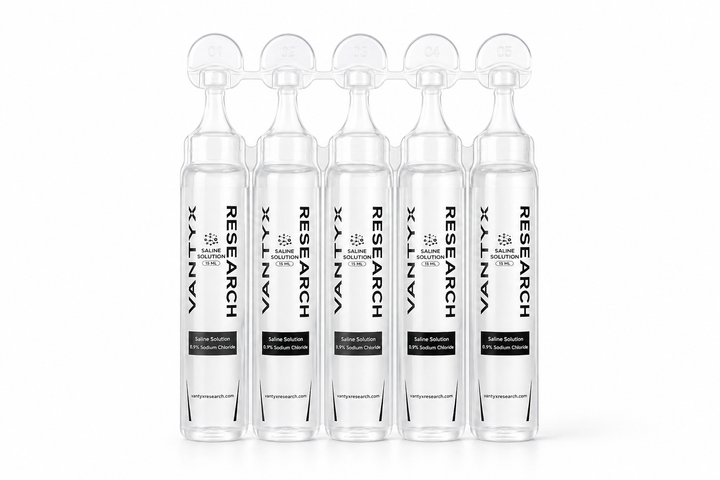 Saline Solution 0.9% Sodium Chloride 15ml – Single-Use Ampoules (25 Pack)