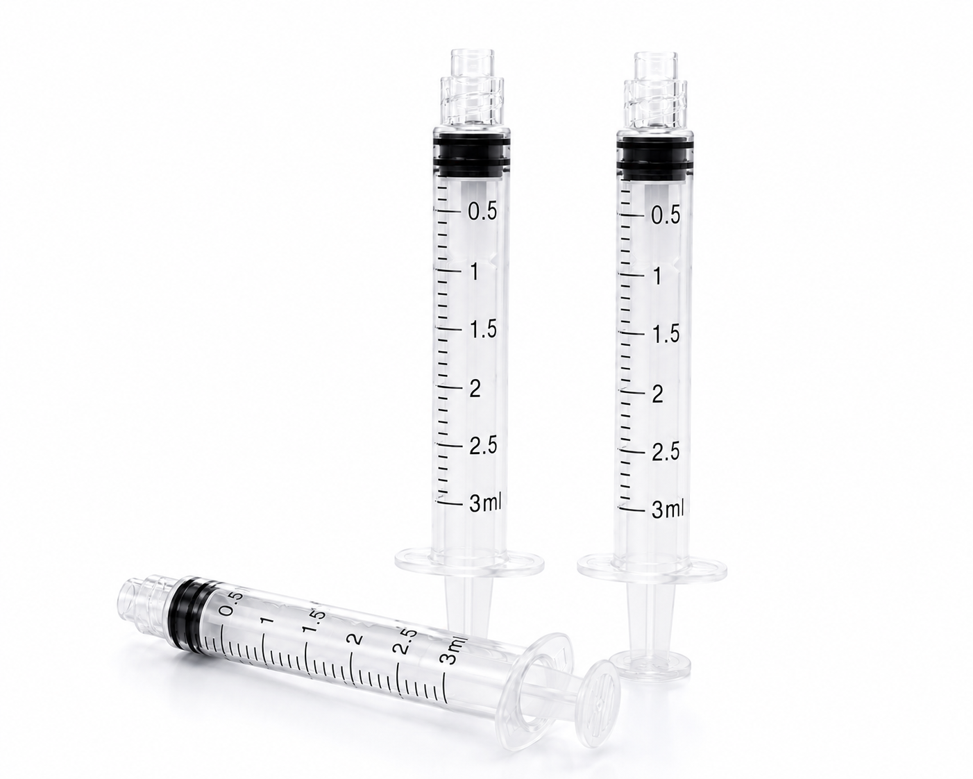 3mL Luer Lock Syringes