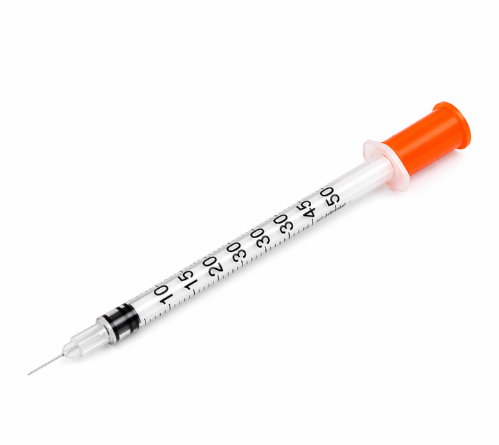 1ml Syringe 31G x 6mm(.236inches) – Disposable Single Use (Pack of 50 / 100)